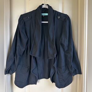 Women’s Karlie Blazer/Jacket; Black; Size Large